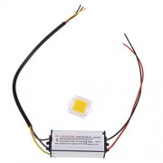 AC 85 - 265V 50W 8000LM LED SMD CHIP BULB BEAD WITH WATERPROOF DRIVER (WARM WHITE LIGHT)