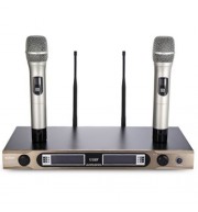 WEISRE U - 3316 PROFESSIONAL 720 - 770MHZ UHF WIRELESS HANDHELD DUAL CHANNEL TRANSMITTER M
