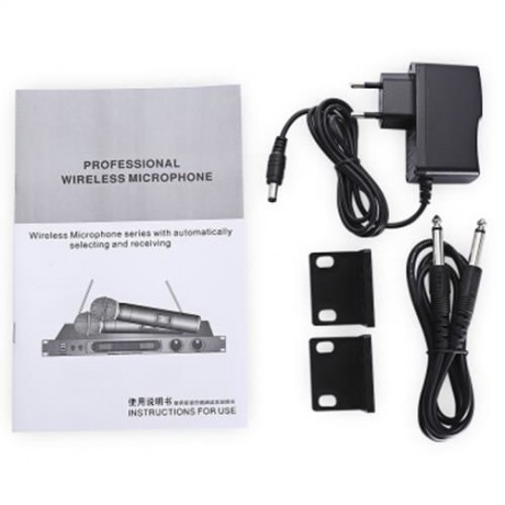 WEISRE U - 3316 PROFESSIONAL 720 - 770MHZ UHF WIRELESS HANDHELD DUAL CHANNEL TRANSMITTER M