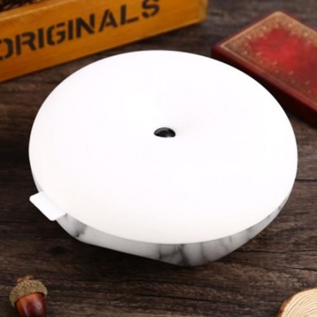 DC 5V LED BODY INDUCTION NIGHT LIGHT ROUND DIMMING LAMP (CEMENT GREY)