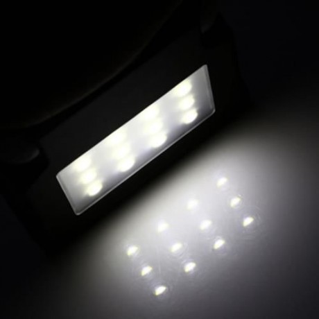 12 LEDS SOLAR POWERED MOTION SENSOR LIGHT (BLACK)