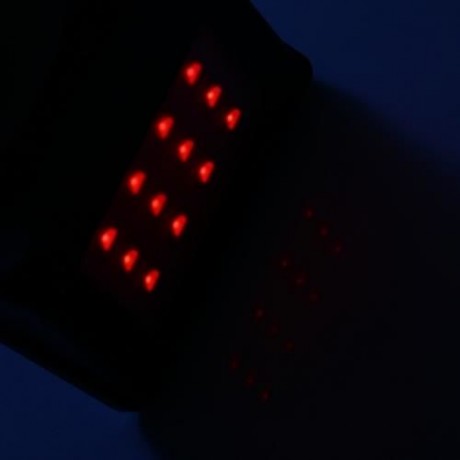 12 LEDS SOLAR POWERED MOTION SENSOR LIGHT (BLACK)