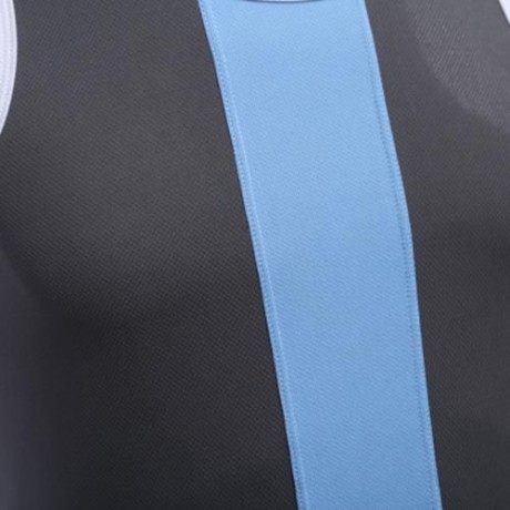 SIMPLE DESIGN MESH ROUND NECK SLEEVELESS MALE BREATHABLE VEST (GRAY)