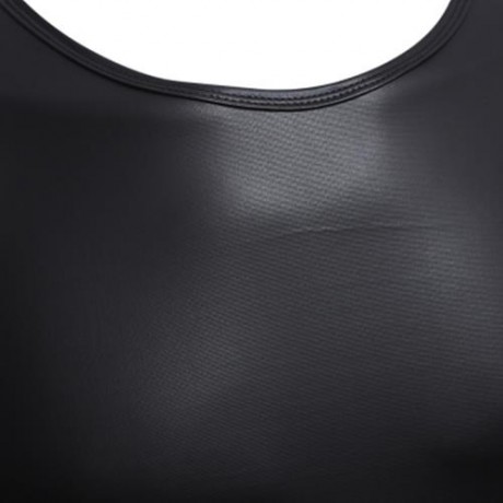 SEXY ROUND NECK SHORT SLEEVE MALE SHIRT (BLACK)