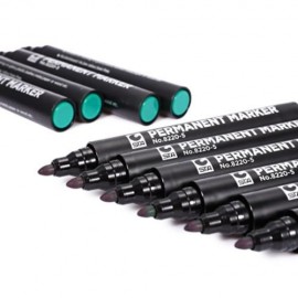 STA MULTIFUNCTION PERMANENT PEN WITH 4 COLORS FOR MARK PAINTING DRAWING (GREEN)
