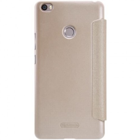 NILLKIN SPARKLE SERIES VIEW WINDOW PROTECTIVE CASE COVER FOR XIAOMI MAX (GOLDEN)