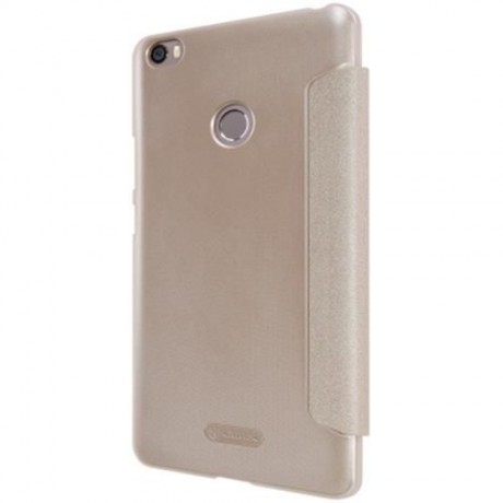 NILLKIN SPARKLE SERIES VIEW WINDOW PROTECTIVE CASE COVER FOR XIAOMI MAX (GOLDEN)