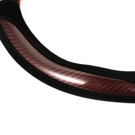 STYLISH RHINESTONE-STUDDED CANDY COLOR LADIES CAR STEERING WHEEL COVER