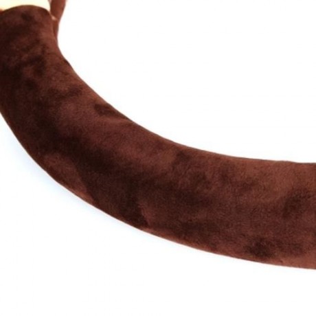 WINTER RHOMBUS DESIGN WARM CAR STEERING WHEEL COVER