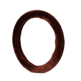 WINTER CASUAL SOLID COLOR CAR STEERING WHEEL COVER