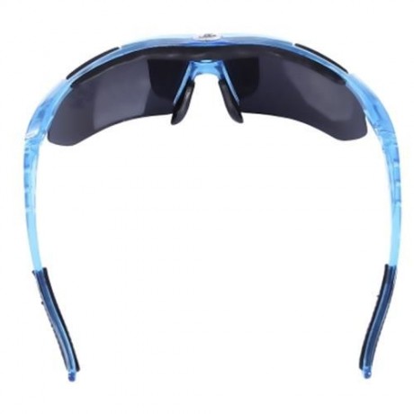 ROBESBON OUTDOOR SPORT MOUNTAIN BIKE WINDPROOF CYCLING GLASSES EYEWEAR GOGGLES (BLUE)