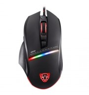 MOTOSPEED V10 USB GAMING WIRED MOUSE WITH LED BACKLIGHT (BLACK)