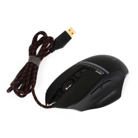 MOTOSPEED V10 USB GAMING WIRED MOUSE WITH LED BACKLIGHT (BLACK)