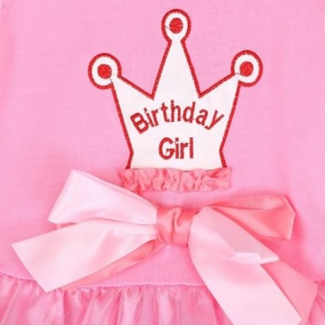SWEET ORGANZA BOWKNOT RUFFLE TWO PIECE SET FOR GIRLS (PINK)