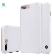 NILLKIN Q - LC QIN SERIES ULTRA SLIM PU LEATHER FLIP BACK COVER FOR IPHONE 7 PLUS (WHITE)