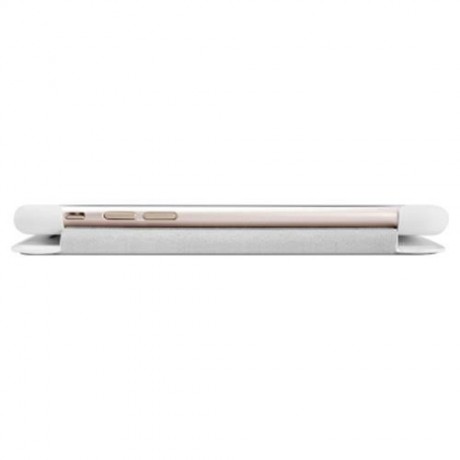 NILLKIN Q - LC QIN SERIES ULTRA SLIM PU LEATHER FLIP BACK COVER FOR IPHONE 7 (WHITE)