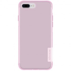 NILLKIN NATURAL SERIES ULTRA SLIM SOFT TRANSPARENT TPU CASE FOR IPHONE 7 PLUS (PINK)
