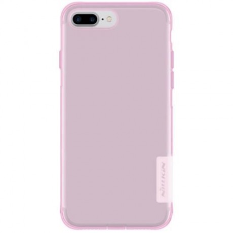 NILLKIN NATURAL SERIES ULTRA SLIM SOFT TRANSPARENT TPU CASE FOR IPHONE 7 PLUS (PINK)