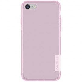 NILLKIN NATURAL SERIES ULTRA SLIM SOFT TRANSPARENT TPU CASE FOR IPHONE 7 (PINK)