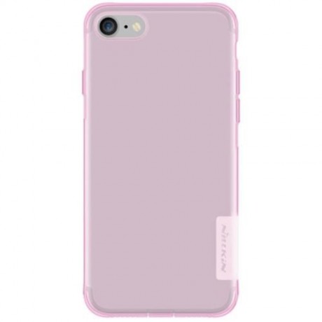NILLKIN NATURAL SERIES ULTRA SLIM SOFT TRANSPARENT TPU CASE FOR IPHONE 7 (PINK)