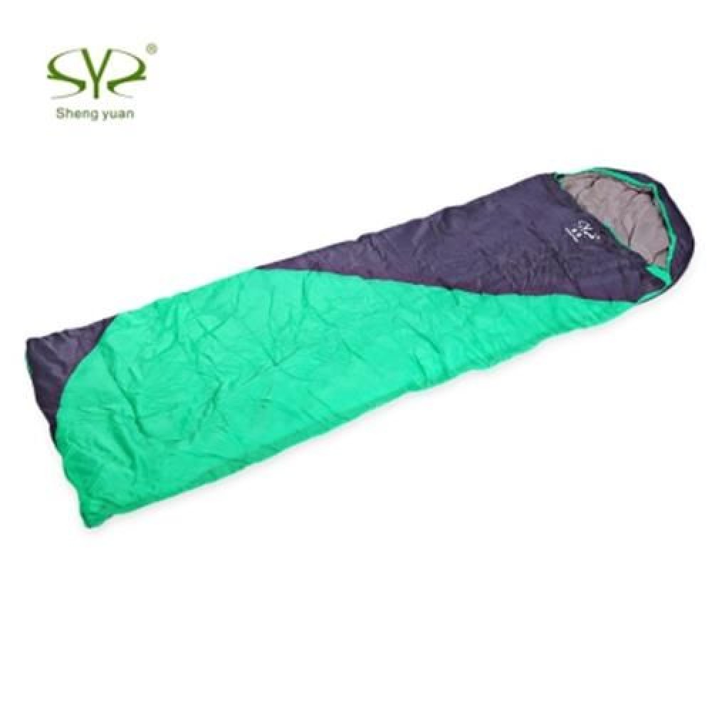 SHENGYUAN ADULT OUTDOOR WATER RESISTANT FOLDABLE SPLICING ENVELOPE THICK SLEEPING BAG (GRE SHENGYUAN ADULT OUTDOOR WATER RESISTANT FOLDABLE SPLICING ENVELOPE THICK SLEEPING BAG (GRE