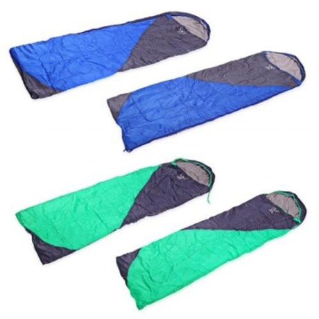 SHENGYUAN ADULT OUTDOOR WATER RESISTANT FOLDABLE SPLICING ENVELOPE THICK SLEEPING BAG (GRE