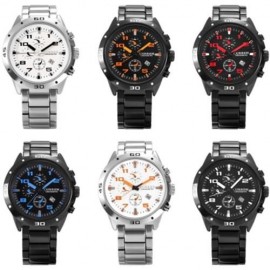 CURREN 8021 MALE QUARTZ WATCH 30M WATER RESISTANCE DECORATIVE SUB-DIAL DATE DISPLAY WRISTW