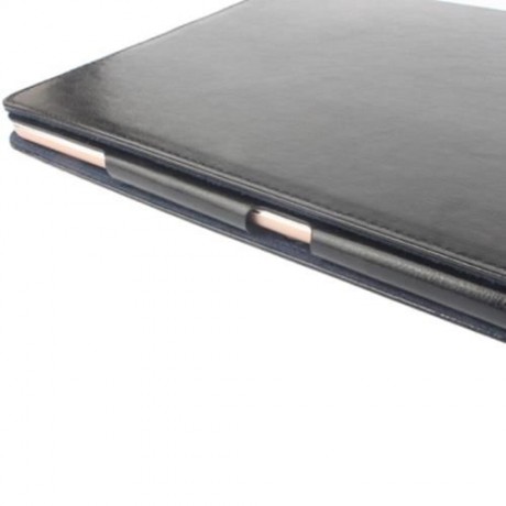 PU LEATHER PROTECTIVE CASE HIGH QUALITY FULL BODY FOLDING STAND DESIGN FOR CHUWI HI12 (BLA