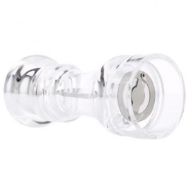 TRANSPARENT ACRYLIC PEPPER SPICE MILL SEASONING MANUAL GRINDER COOKING TOOL KITCHEN ACCESS