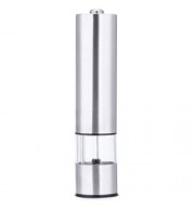 ELECTRIC STAINLESS STEEL PEPPER SPICE GRINDER SEASONING MILL COOKING TOOL KITCHEN ACCESSOR
