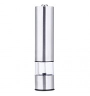 ELECTRIC STAINLESS STEEL PEPPER SPICE GRINDER SEASONING MILL COOKING TOOL KITCHEN ACCESSOR