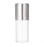 PORTABLE STAINLESS STEEL MANUAL SALT PEPPER MILL GRINDER KITCHEN TOOL FOR RESTAURANT HOME 