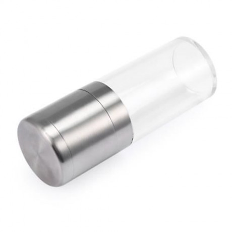 PORTABLE STAINLESS STEEL MANUAL SALT PEPPER MILL GRINDER KITCHEN TOOL FOR RESTAURANT HOME 