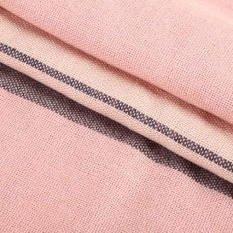 CASUAL GRID DESIGN LADIES WARM SCARF (SHALLOW PINK)