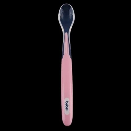 BOBEIELEPHANT SILICONE SOFT FEEDING SPOON FOR INFANT (PINK)