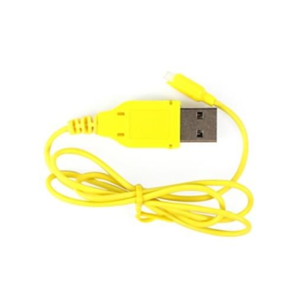 124 - 8 USB CHARGING CABLE EXTRA PART FITTING FOR FQ 777 - 124 RC QUADCOPTER (YELLOW)