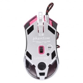 LUOM G60 PROFESSIONAL USB WIRED QUICK MOVING LED LIGHT GAMING MOUSE GAME PERIPHERALS WITH 