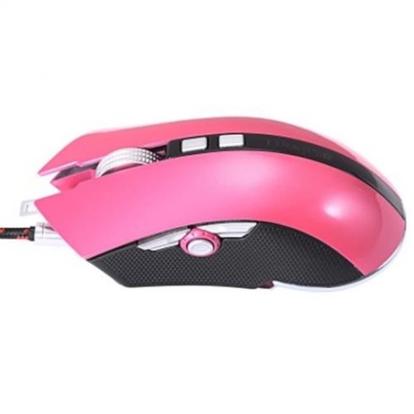 LUOM G60 PROFESSIONAL USB WIRED QUICK MOVING LED LIGHT GAMING MOUSE GAME PERIPHERALS WITH 