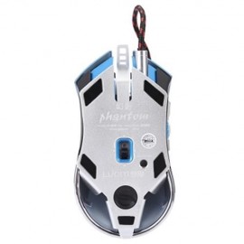 LUOM G60 PROFESSIONAL USB WIRED QUICK MOVING LED LIGHT GAMING MOUSE GAME PERIPHERALS WITH 