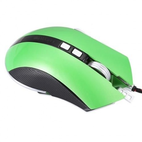 LUOM G60 PROFESSIONAL USB WIRED QUICK MOVING LED LIGHT GAMING MOUSE GAME PERIPHERALS WITH 