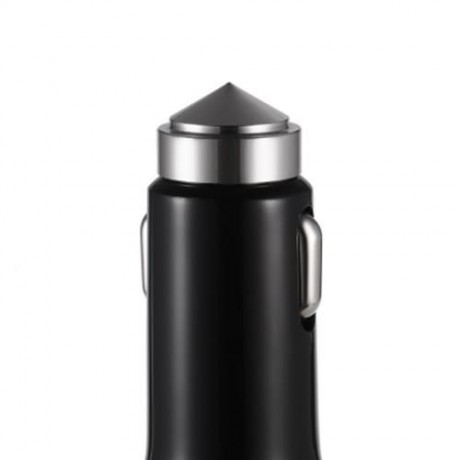 MULTI-FUNCTIONAL 2.4A CAR SHAVER CHARGER LIFE HAMMER WITH LED LIGHT