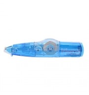 PLUS WH - 625B WHIPER MINI ROLLER CORRECTION TAPE MR REFILL STYLE (LIGHT BLUE)