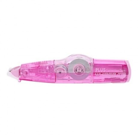 PLUS WH - 625B WHIPER MINI ROLLER CORRECTION TAPE MR REFILL STYLE (LIGHT PINK)