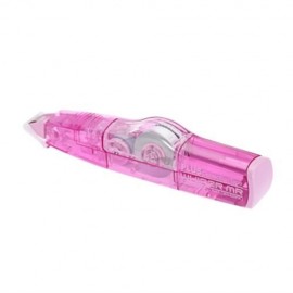 PLUS WH - 625B WHIPER MINI ROLLER CORRECTION TAPE MR REFILL STYLE (LIGHT PINK)