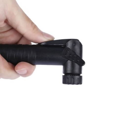 DUUTI BIKE BICYCLE MINI PORTABLE PUMP AIR COMPRESSOR TIRE INFLATOR (BLACK)