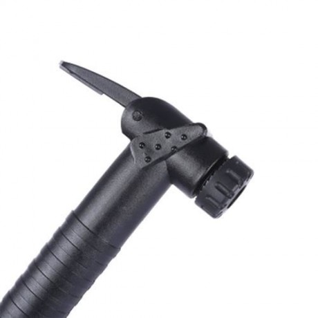 DUUTI BIKE BICYCLE MINI PORTABLE PUMP AIR COMPRESSOR TIRE INFLATOR (BLACK)