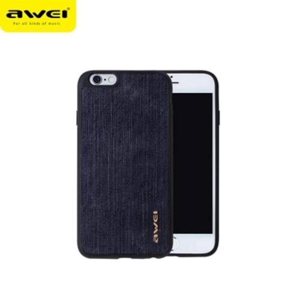 AWEI FB - 6S JEANS SOFT TPU PROTECTIVE BACK COVER FOR IPHONE 6 PLUS / 6S PLUS 5.5 INCH (DE AWEI FB - 6S JEANS SOFT TPU PROTECTIVE BACK COVER FOR IPHONE 6 PLUS / 6S PLUS 5.5 INCH (DE