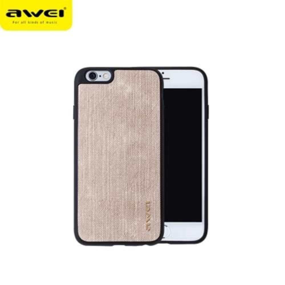 AWEI FB - 6S JEANS SOFT TPU PROTECTIVE BACK COVER FOR IPHONE 6 / 6S 4.7 INCH (LIGHT BEIGE) AWEI FB - 6S JEANS SOFT TPU PROTECTIVE BACK COVER FOR IPHONE 6 / 6S 4.7 INCH (LIGHT BEIGE)