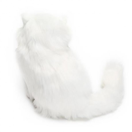 LOVELY SIMULATION CAT DOLL PLUSH TOY WITH SOUND BIRTHDAY CHRISTMAS GIFT FOR KIDS BABY (COL