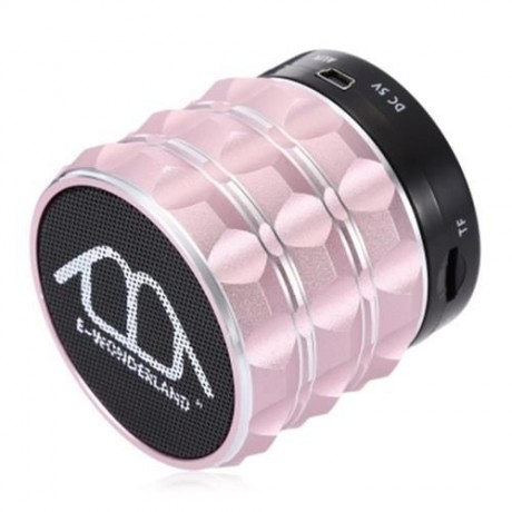 E-WONDERLAND WIRELESS BLUETOOTH BASS FM SPEAKER WITH MICROPHONE SUPPORT AUX TF CARD INPUT 